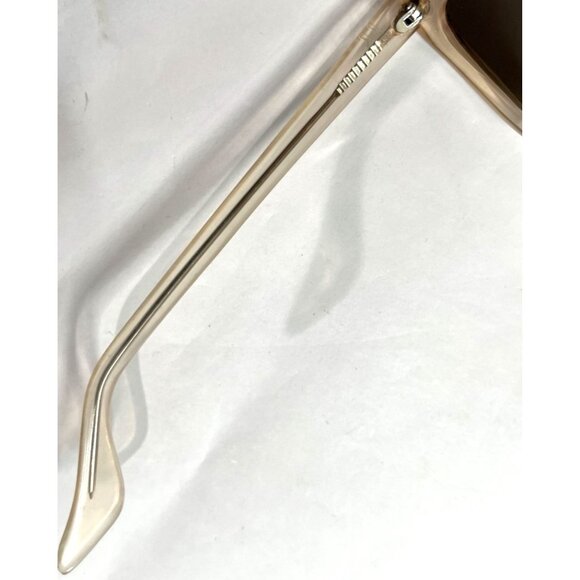 Helena Bordon Oculos Madre Perola Sunglasses in Cream - Picture 5 of 5